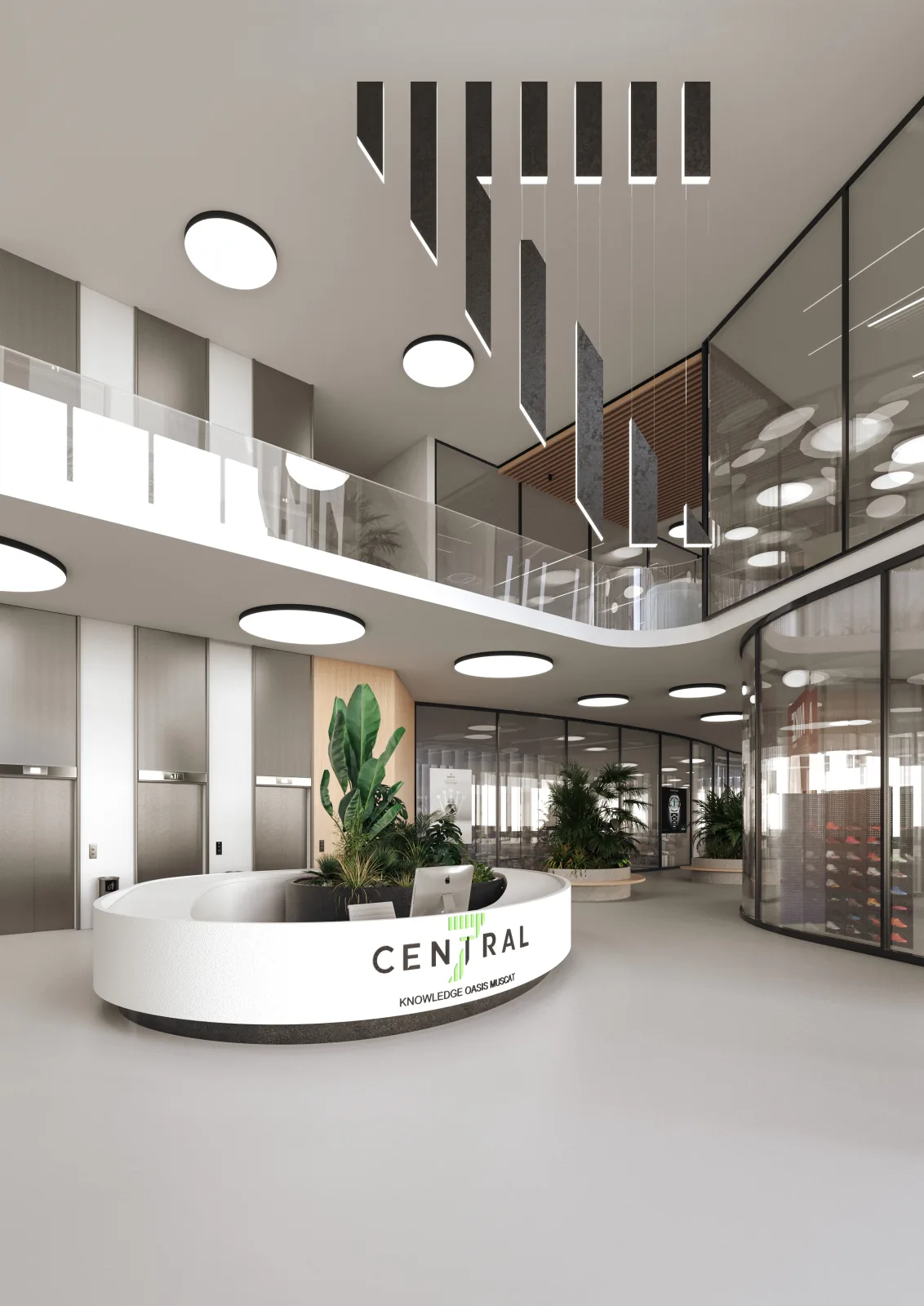 مكتب فاخر 41 متر Central 7 - استثمار آمن بالريال العُماني